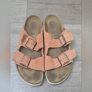 Birckenstick Suede Sandals Womens Size 39 Chunky Fall Comfy Casual Normcore